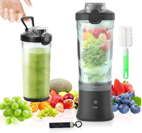  Mixeur Portable 600ML à 6 Lames – Smoothies & Shakes