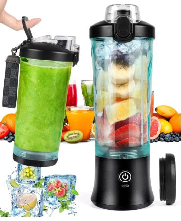 Mixeur Portable 600ML à 6 Lames – Smoothies & Shakes
