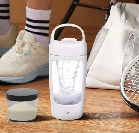 Shaker Électrique Rechargeable – Mélange Protéiné Sans Grumeaux