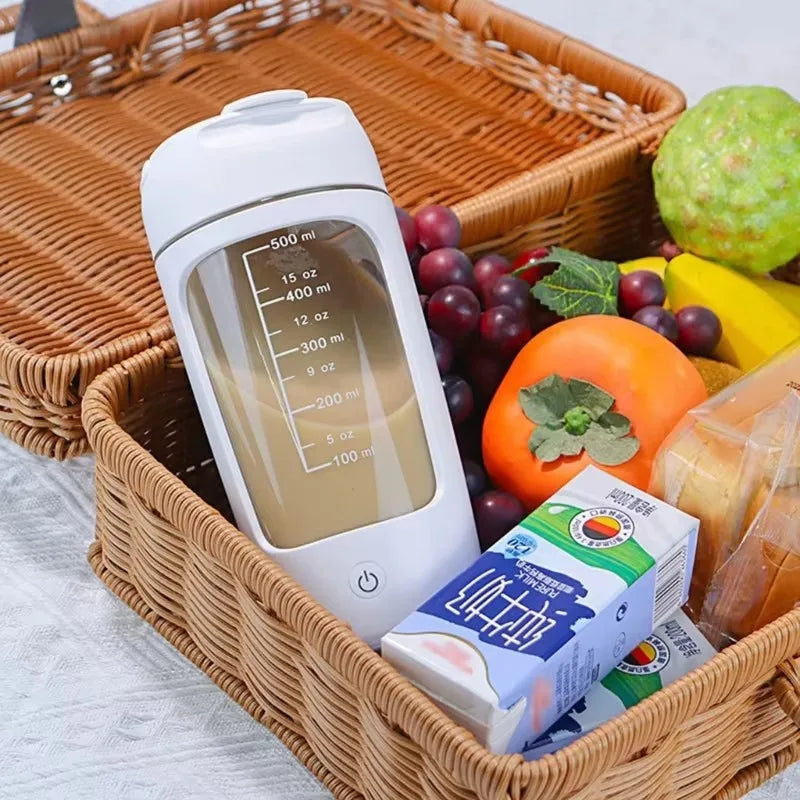 Shaker Électrique Rechargeable – Mélange Protéiné Sans Grumeaux