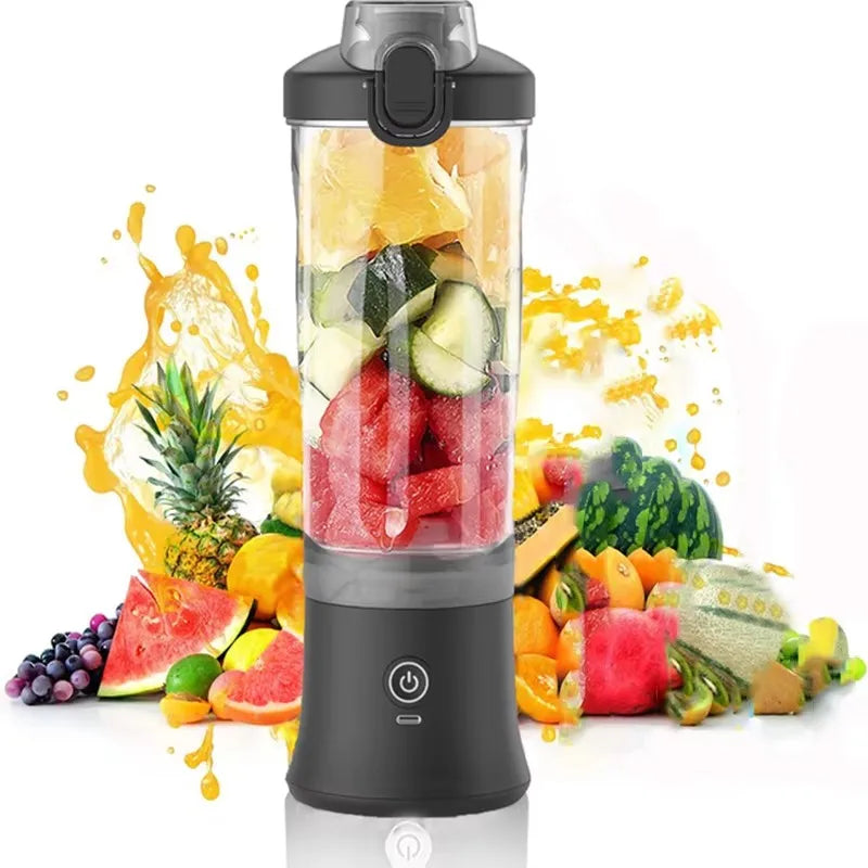  Mixeur Portable 600ML à 6 Lames – Smoothies & Shakes