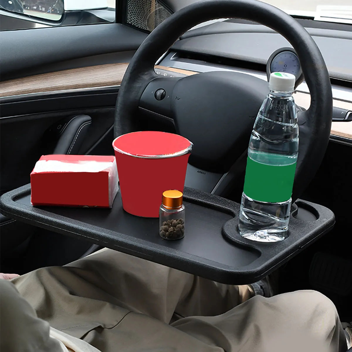 Support Voiture Multifonction – Table Pratique pour Manger et Travailler