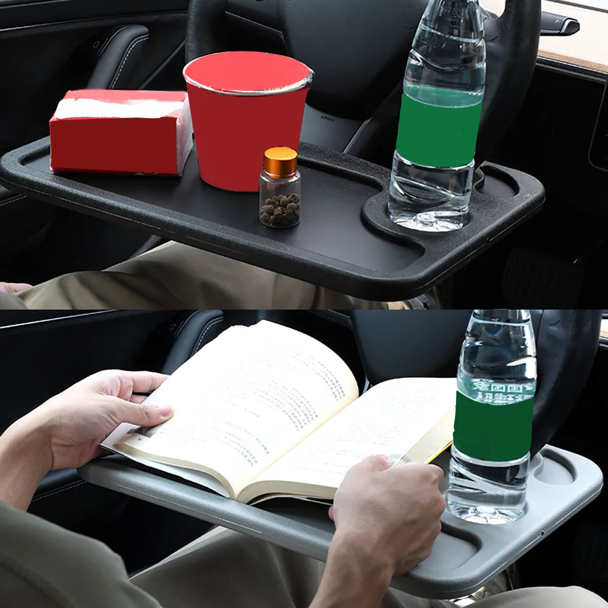 Support Voiture Multifonction – Table Pratique pour Manger et Travailler