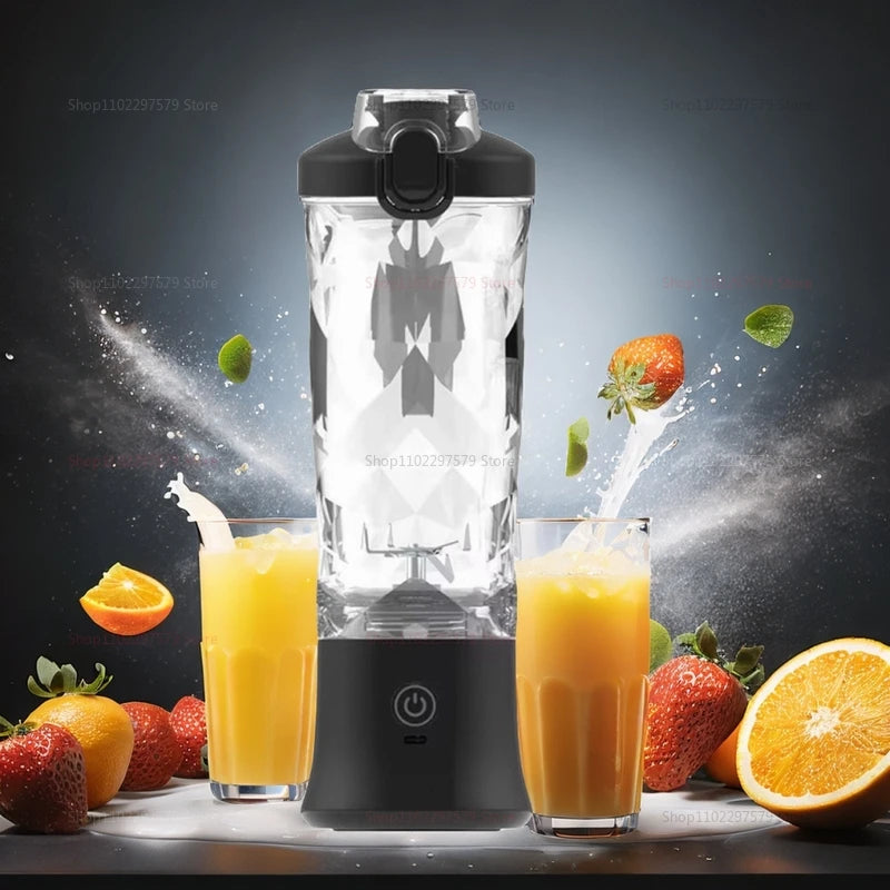 Mixeur Portable 600ML à 6 Lames – Smoothies & Shakes